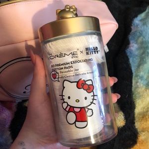 Crème Shop Hello Kitty Cotton Pads With Reusable Jar